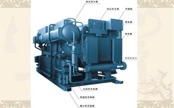 溴化锂制冷机原理图